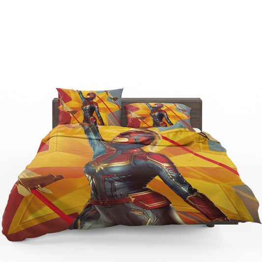 Captain Marvel Movie Brie Larson Avenger Bedding Set