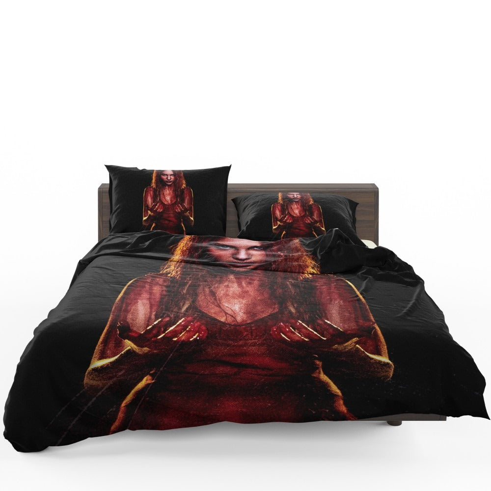 Carrie White in Carrie Movie Chloe Grace Moretz Bedding Set