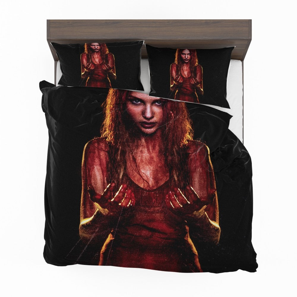 Carrie White in Carrie Movie Chloe Grace Moretz Bedding Set