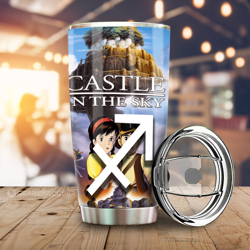 Castle In The Sky Tumbler Cup Custom Car Accessories