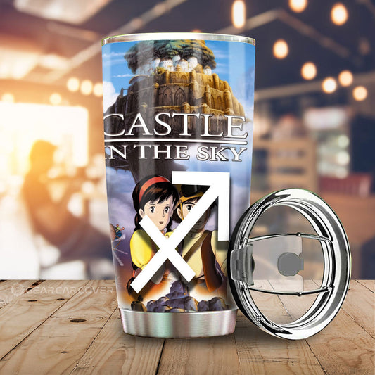 Castle In The Sky Tumbler Cup Custom Car Accessories