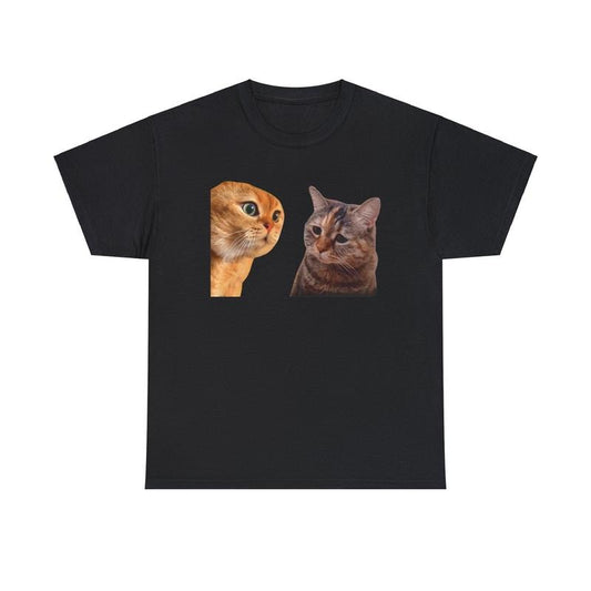 Cats Talking Meme Shirt - Funny Cat Shirt, Parody Tees, Funny Cat, Cat Meme, Meme Shirts, Shitpost Shirt, Silly Shirts