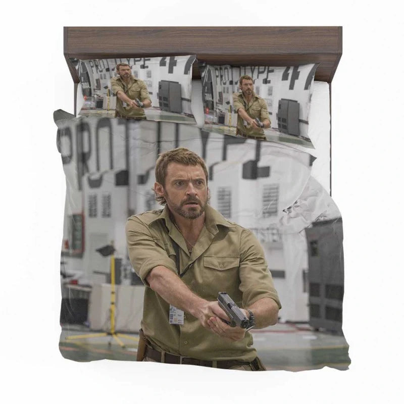 Chappie Movie Vincent Moore Hugh Jackman Bedding Set