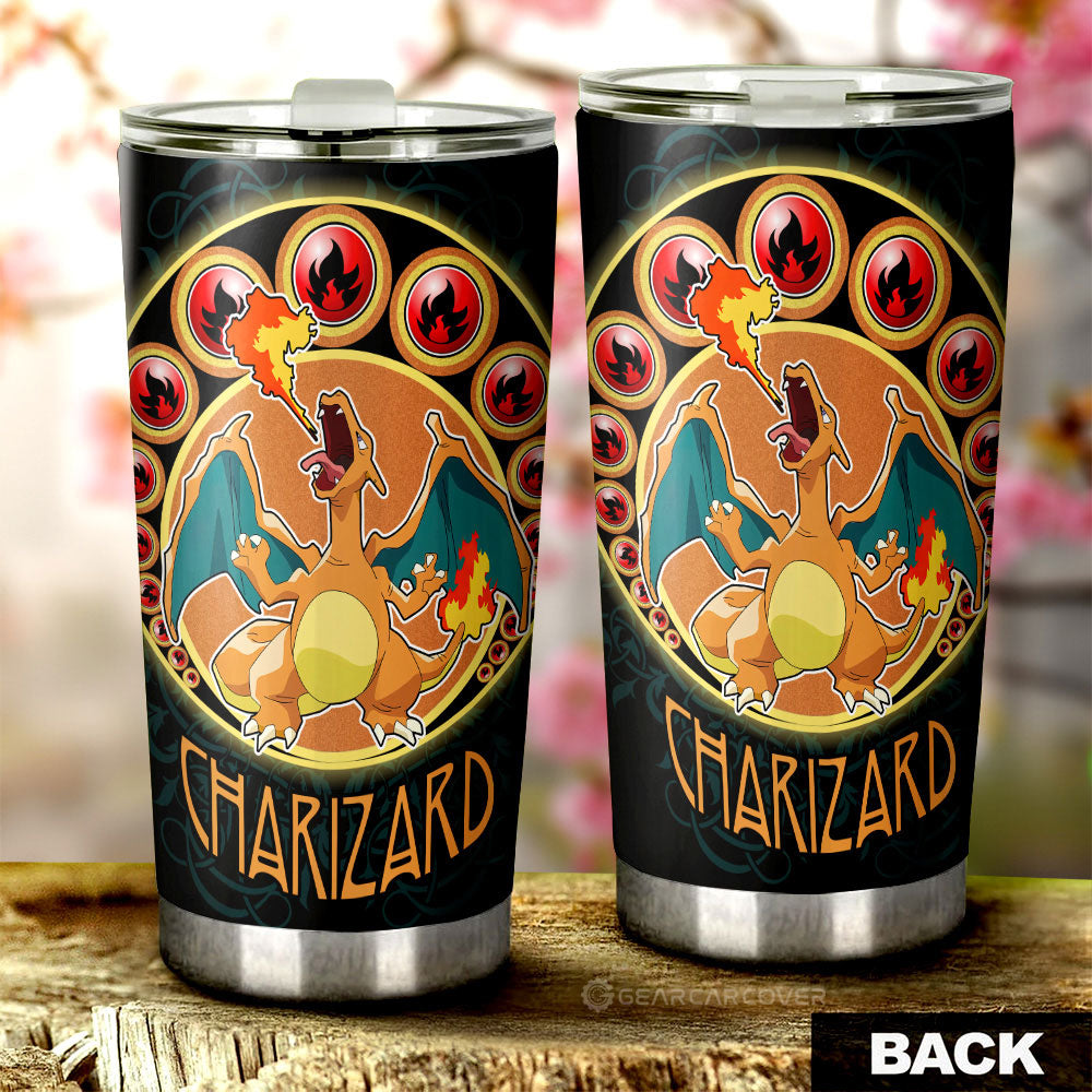 Charizard Tumbler Cup Custom Anime