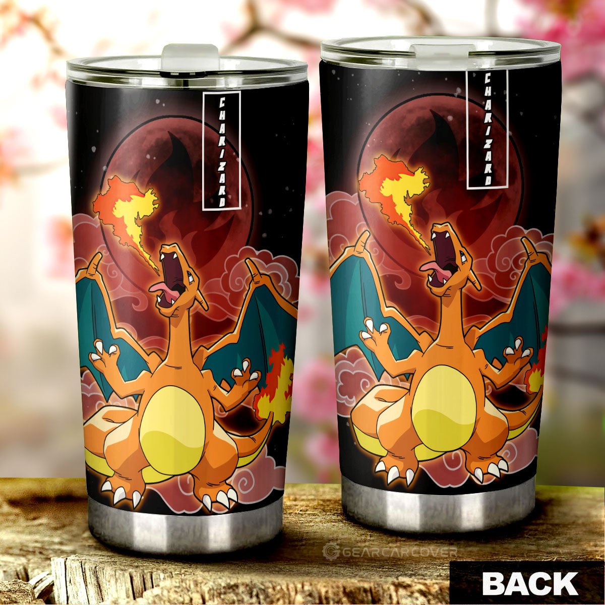 Charizard Tumbler Cup Custom Anime Pokemon
