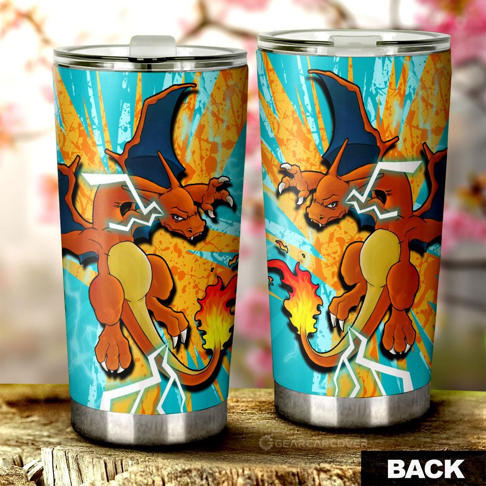 Charizard Tumbler Cup Custom Car Interior Accessories