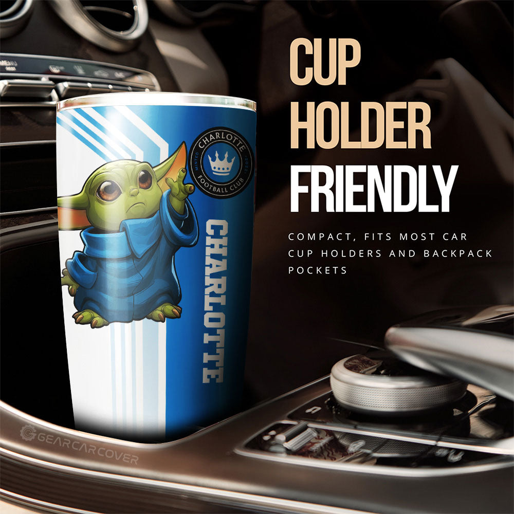 Charlotte FC Tumbler Cup Custom Car Accessories