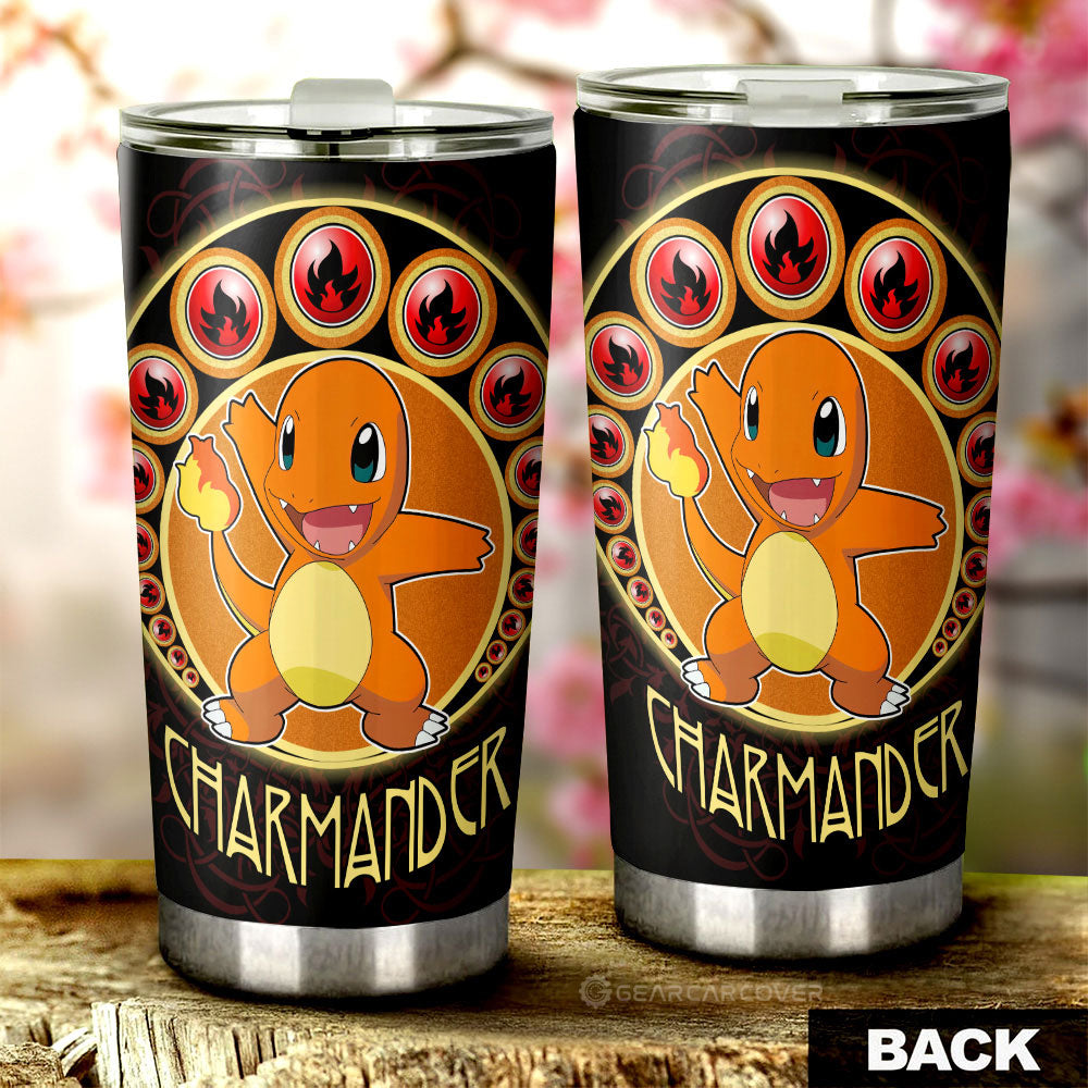 Charmander Tumbler Cup Custom Anime