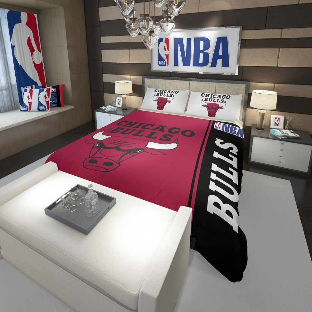 Chicago Bulls NBA Basketball Comforter