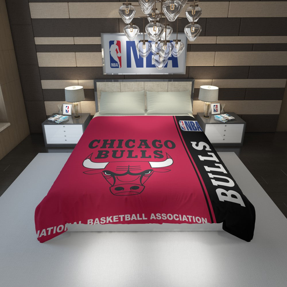 Chicago Bulls NBA Basketball Duvet Cover