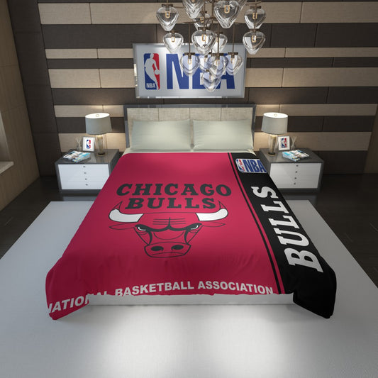 Chicago Bulls NBA Basketball Duvet Cover