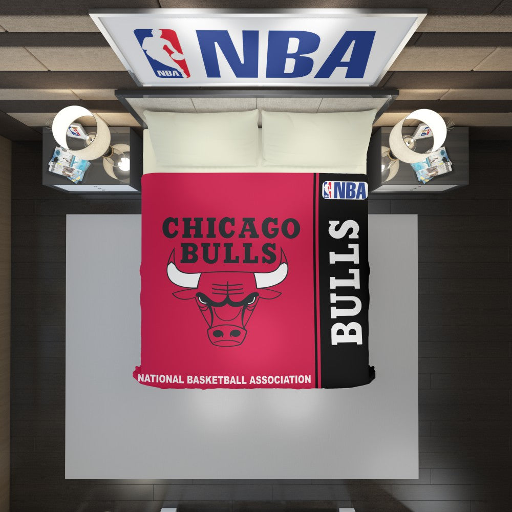 Chicago Bulls NBA Basketball Duvet Cover
