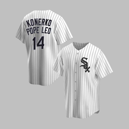 Chicago Sox Paul Konerko Pope Leo XIV Jersey - Grishko.com