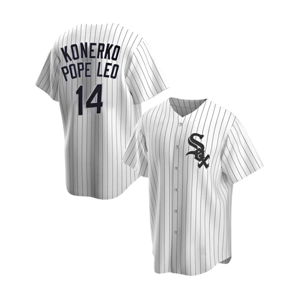 Chicago Sox Paul Konerko Pope Leo XIV Jersey - Grishko.com