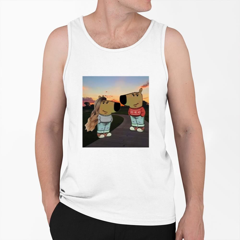 Chill Guy And Chill Girl Funny Shirt - Grishko.com