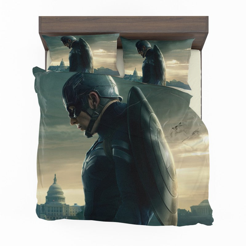 Chris Evans Captain America Comforter Set