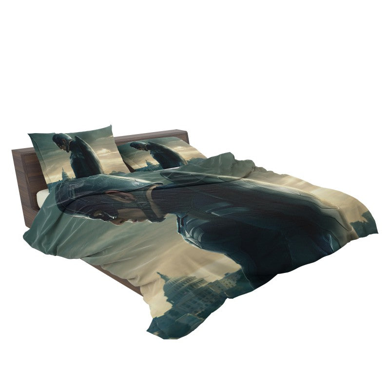 Chris Evans Captain America Comforter Set