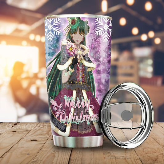 Christmas Anime Sailor Pluto Tumbler Cup Custom Sailor Moon Car Accessories