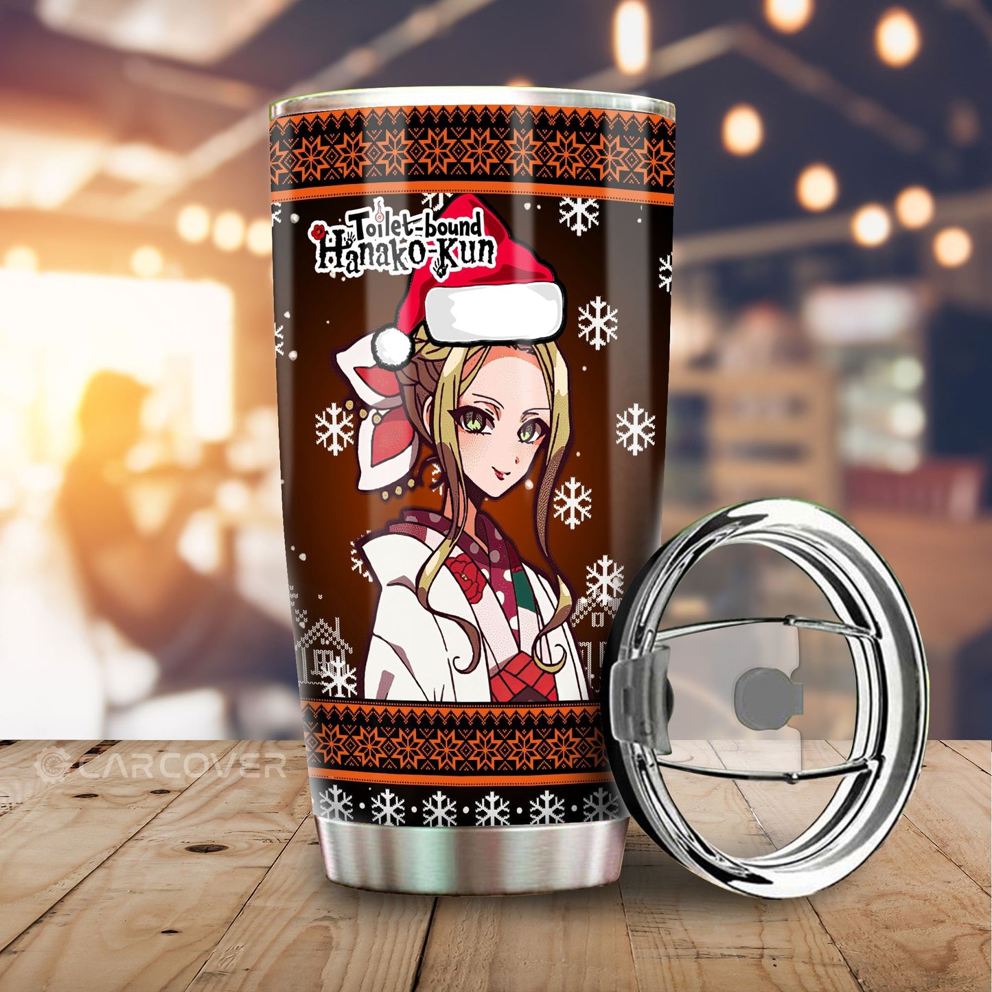 Christmas Toilet-Bound Hanako-kun Yako Tumbler Cup Custom Anime Car Interior Accessories