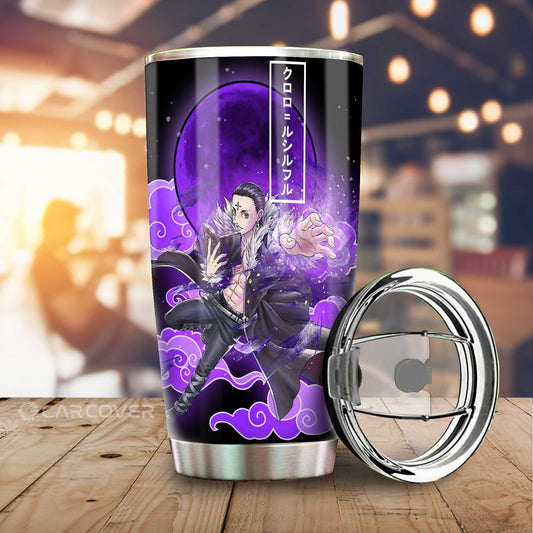 Chrollo Lucilfer Tumbler Cup Custom Anime Hunter x Hunter Car Interior Accessories