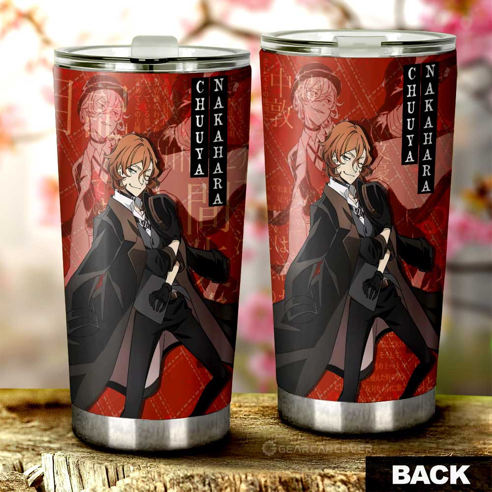 Chuuya Nakahara Tumbler Cup Custom Bungou Stray Dogs Anime Car Interior Accessories