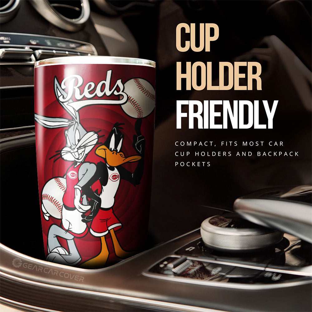 Cincinnati Reds Tumbler Cup Custom Car Accessories
