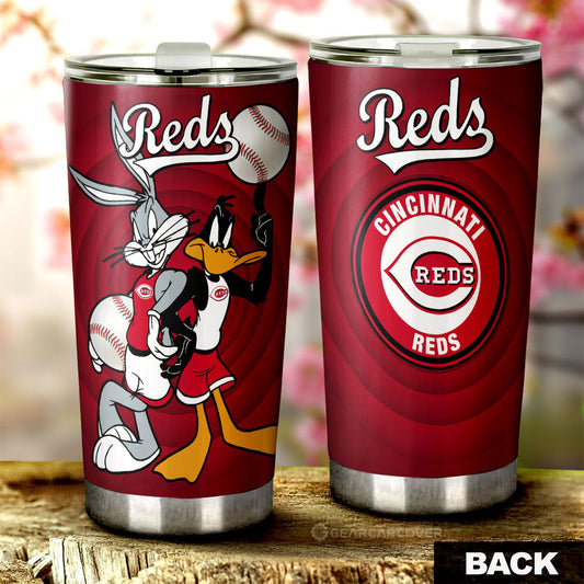 Cincinnati Reds Tumbler Cup Custom Car Accessories
