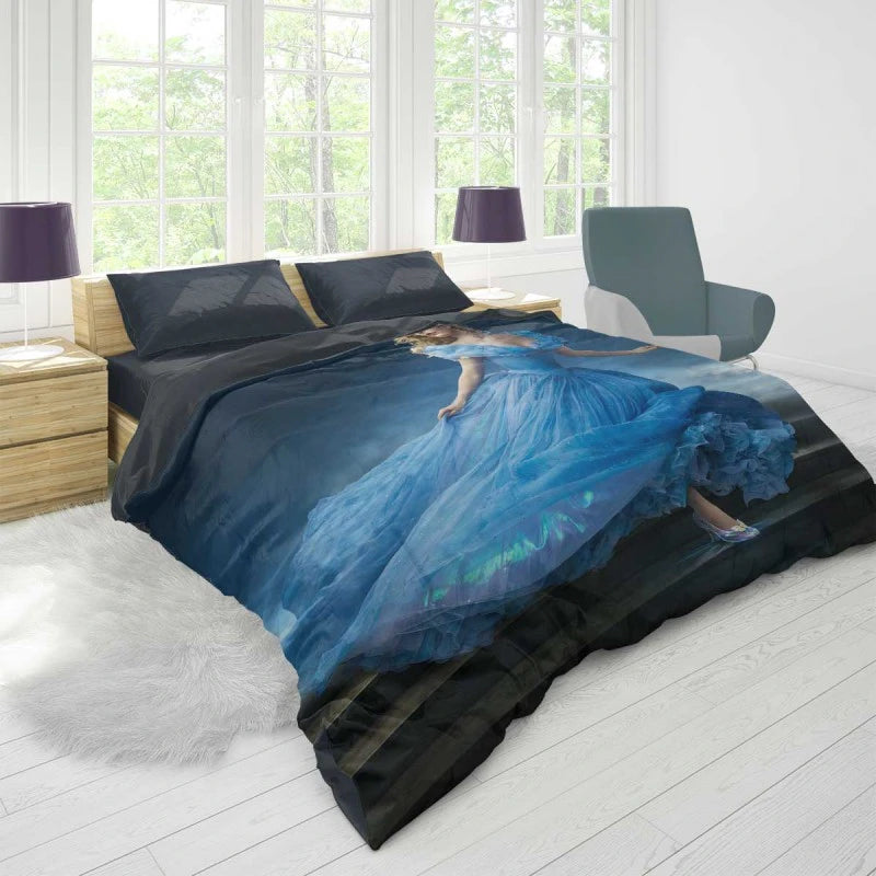 Cinderella Movie Lily James Duvet Cover