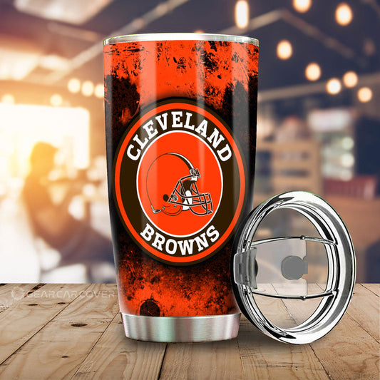 Cleveland Browns Tumbler Cup Custom Car Accessories