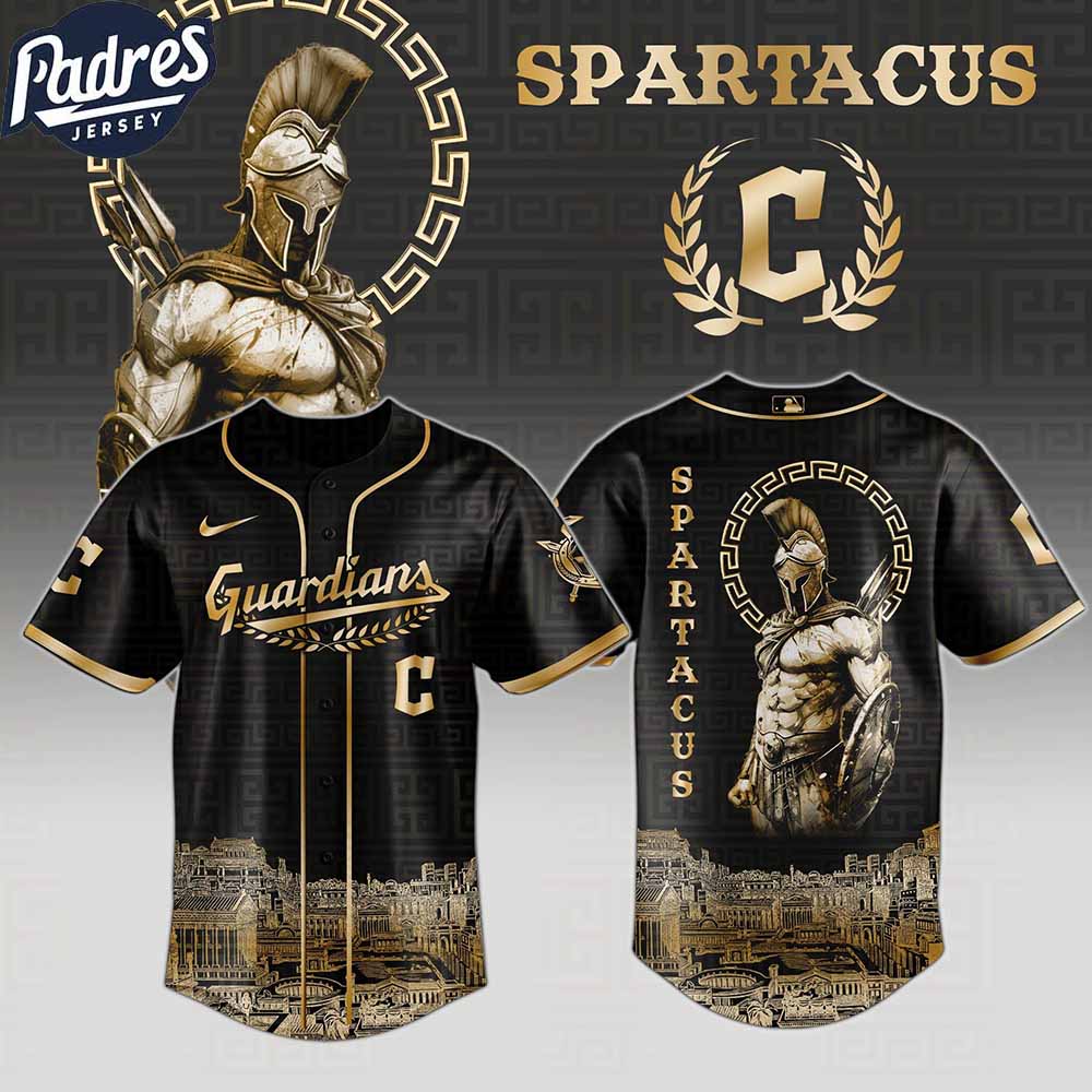 Cleveland Guardians MLB X Spartacus Custom Baseball Jersey - Padres Jersey Oasis: Elevate Your Baseball Style Game