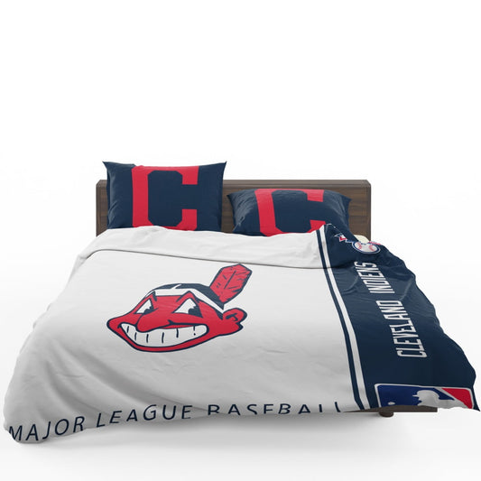 Cleveland Indians MLB Baseball American League Bedding Set