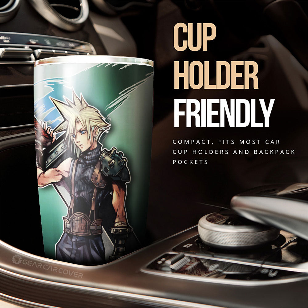 Cloud Strife Tumbler Cup Custom Car Accessories