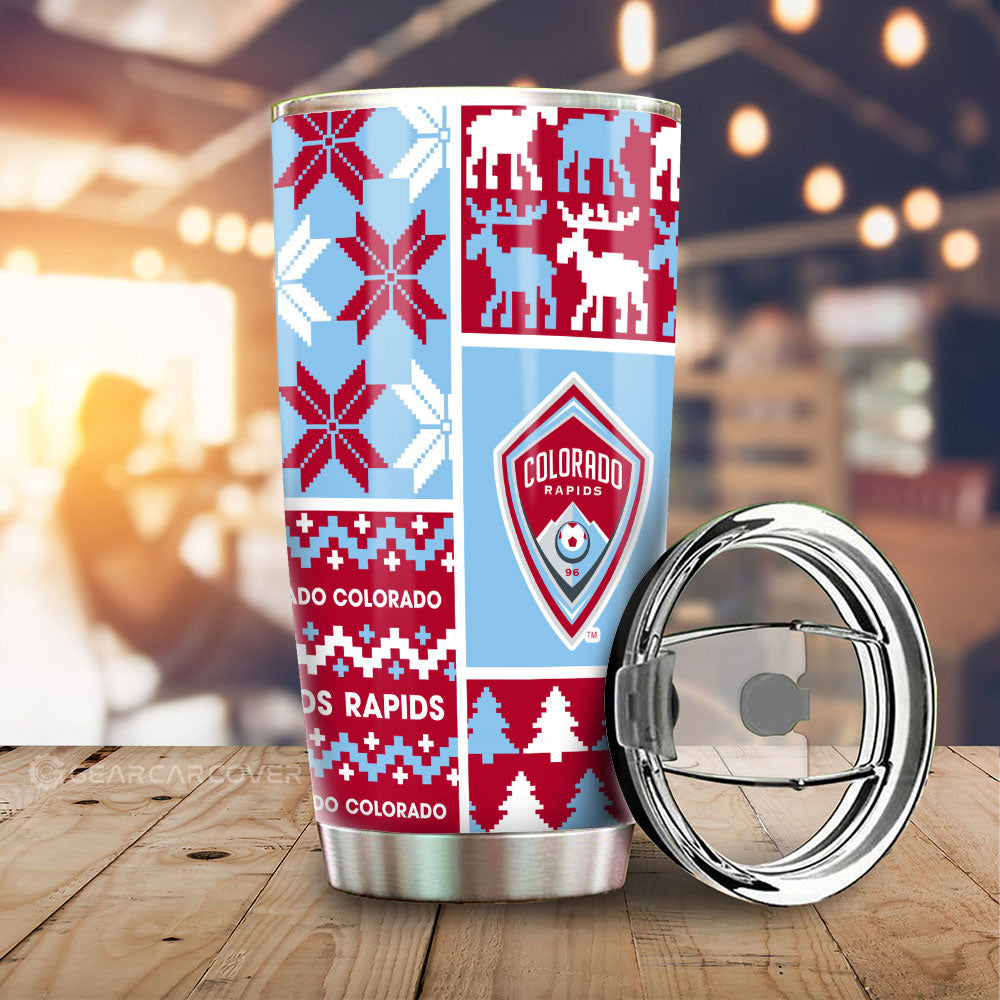 Colorado Rapids Tumbler Cup Custom Ugly Style Car Accessories