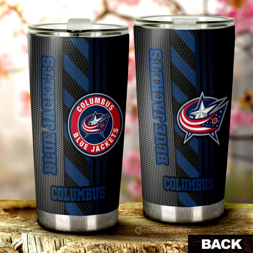 Columbus Blue Jackets Tumbler Cup Custom Car Accessories