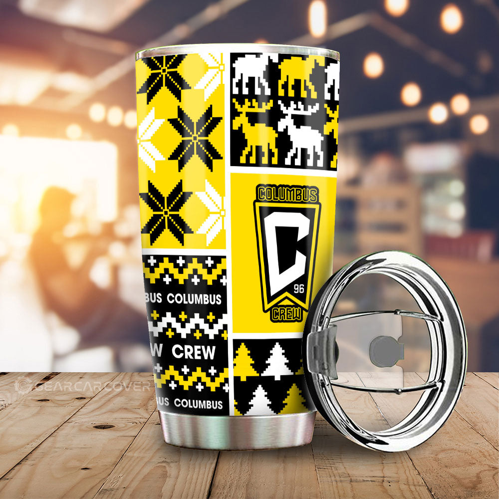 Columbus Crew Tumbler Cup Custom Ugly Style Car Accessories