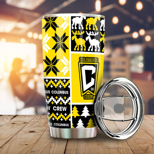 Columbus Crew Tumbler Cup Custom Ugly Style Car Accessories