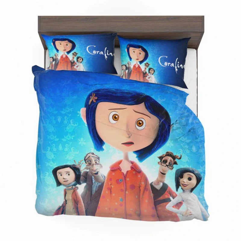 Coraline Movie Coraline Jones Mel Jones Bedding Set