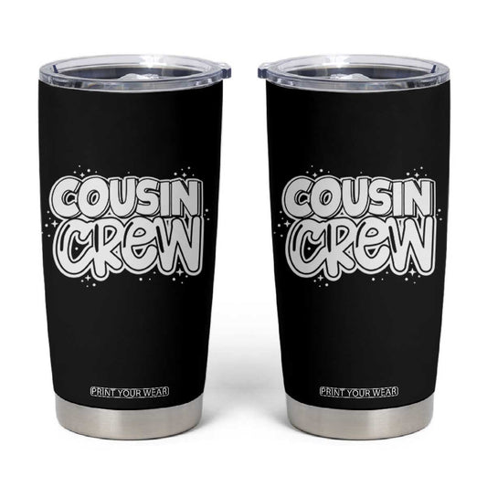 Cousin Crew Tumbler Cup Cute Matching Cousins Summer Beach Vacation TS10