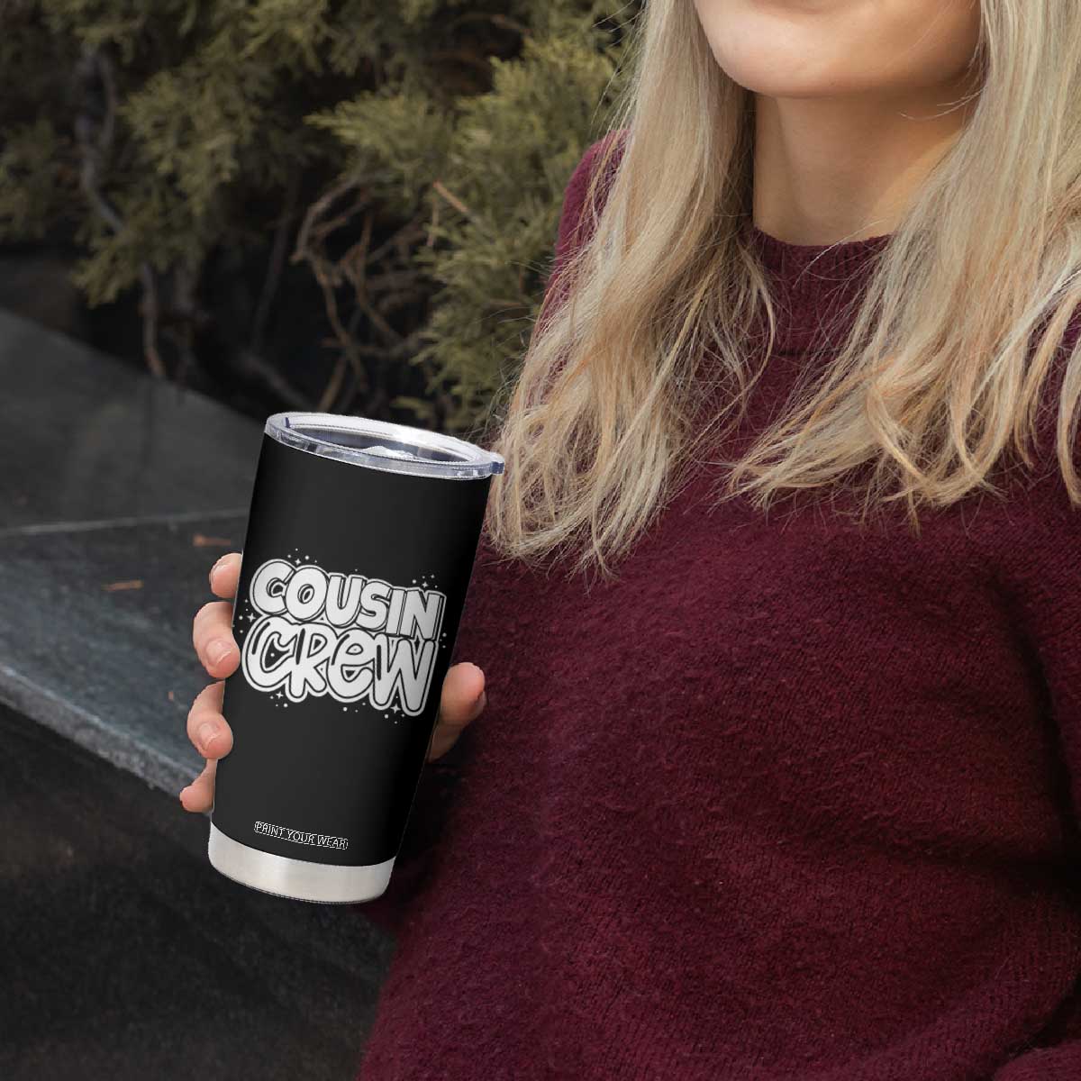 Cousin Crew Tumbler Cup Cute Matching Cousins Summer Beach Vacation TS10