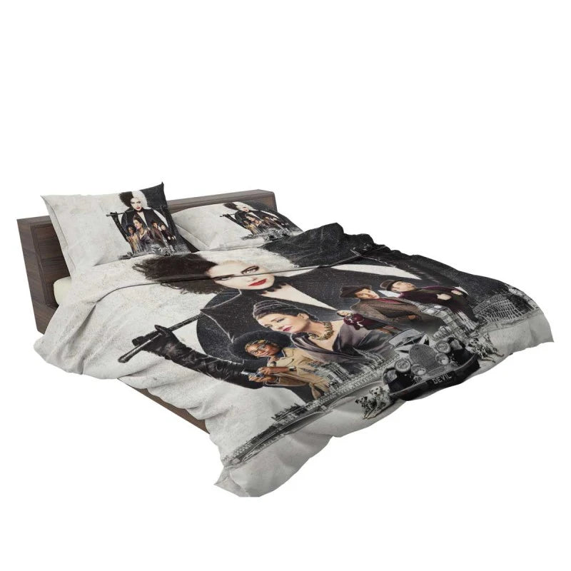 Cruella de Vil Movie Emma Stone Bedding Set