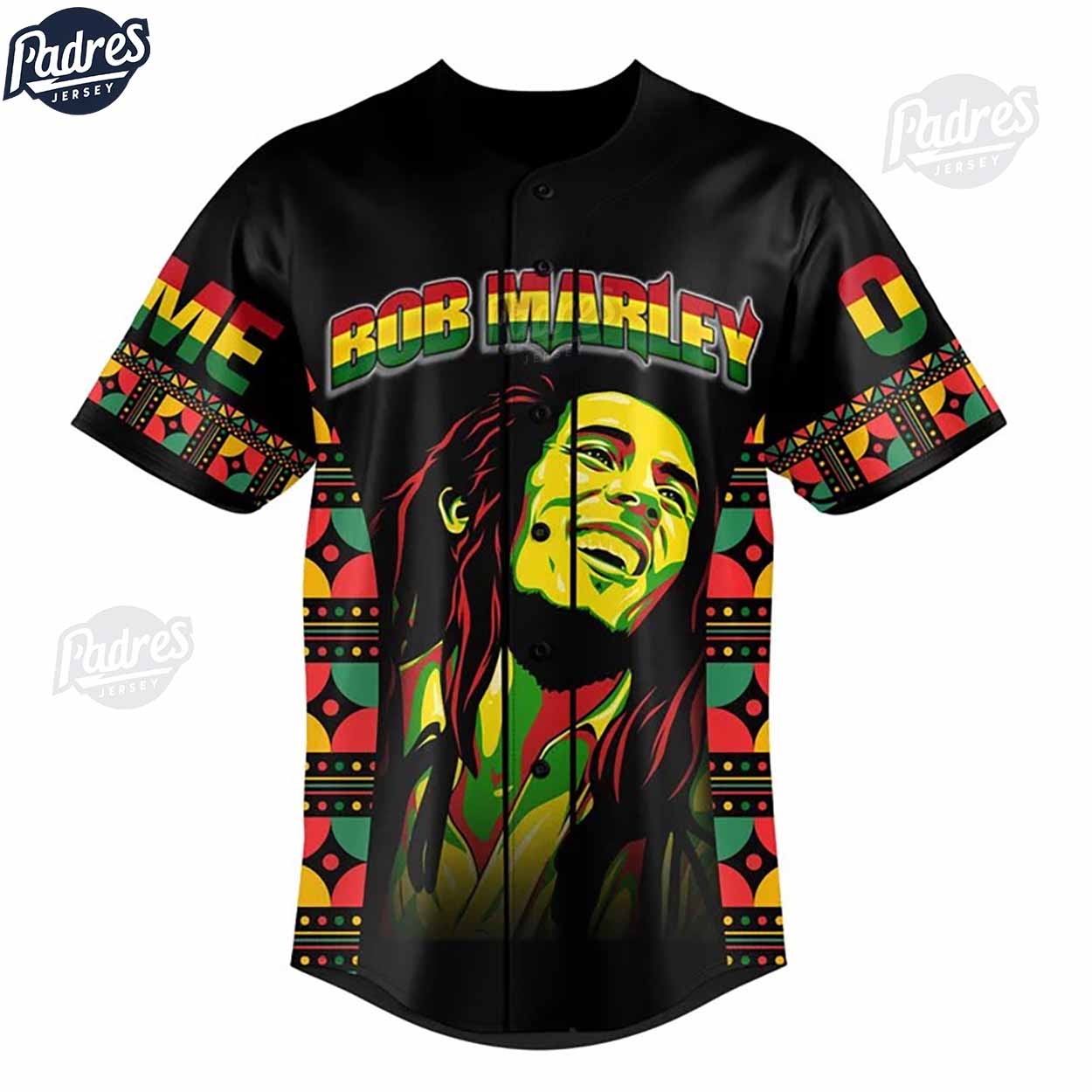 Custom Bob Marley Anti Overeda Freedom Baseball Jersey - Padres Jersey Oasis: Elevate Your Baseball Style Game