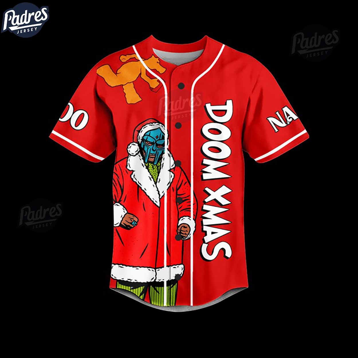 Custom Doom Xmas Operation Christmas Day Baseball Jersey - Padres Jersey Oasis: Elevate Your Baseball Style Game