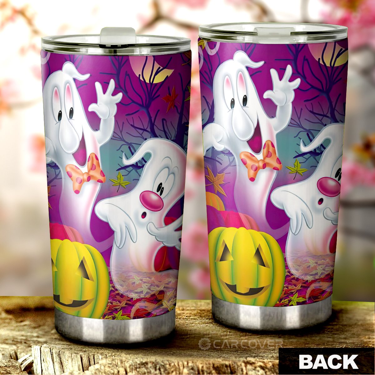 Cute Halloween Ghosts Tumbler Cup Custom Car Interior Accessories