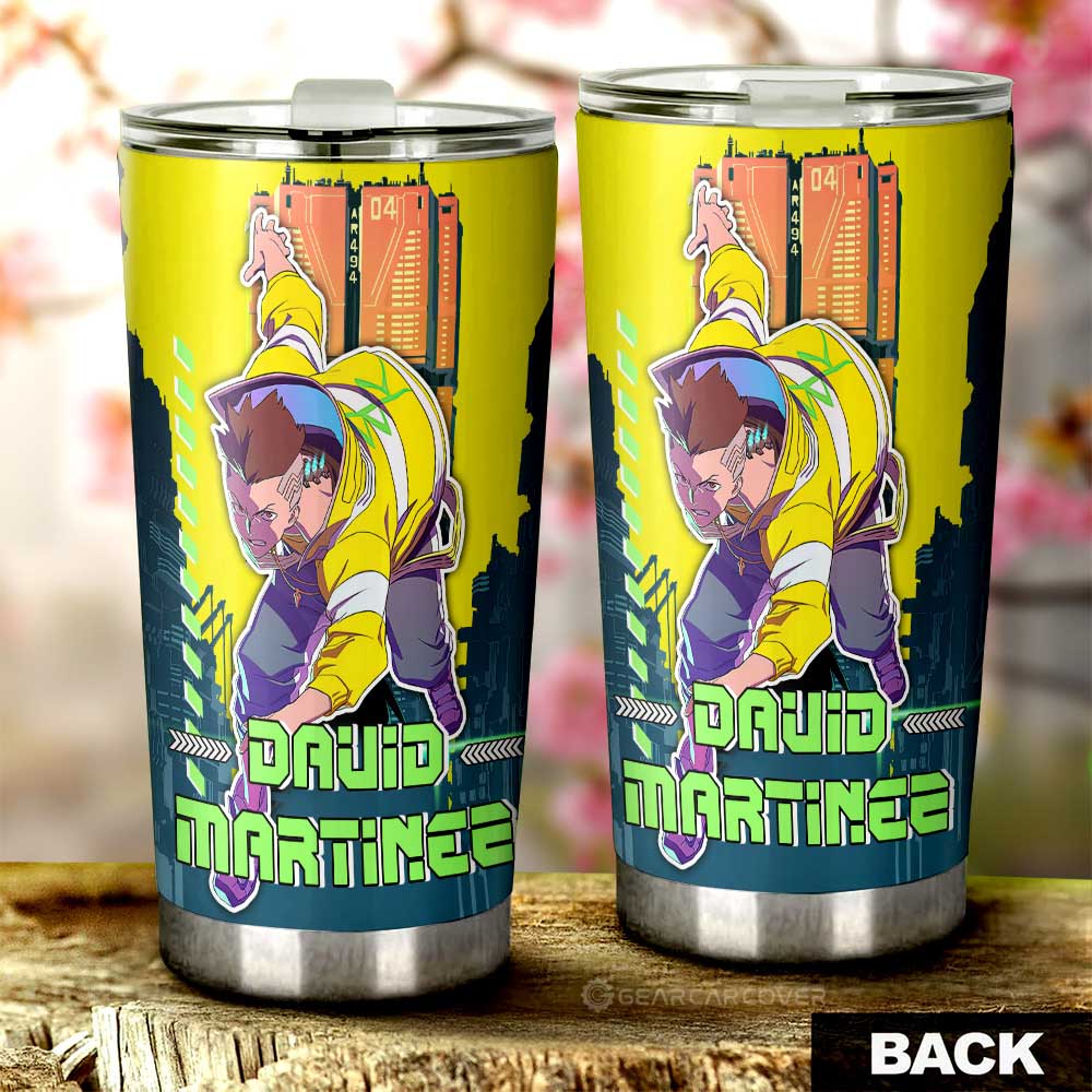 Cyberpunk Edgerunners David Martinez Stainless Steel Tumbler Cup Custom