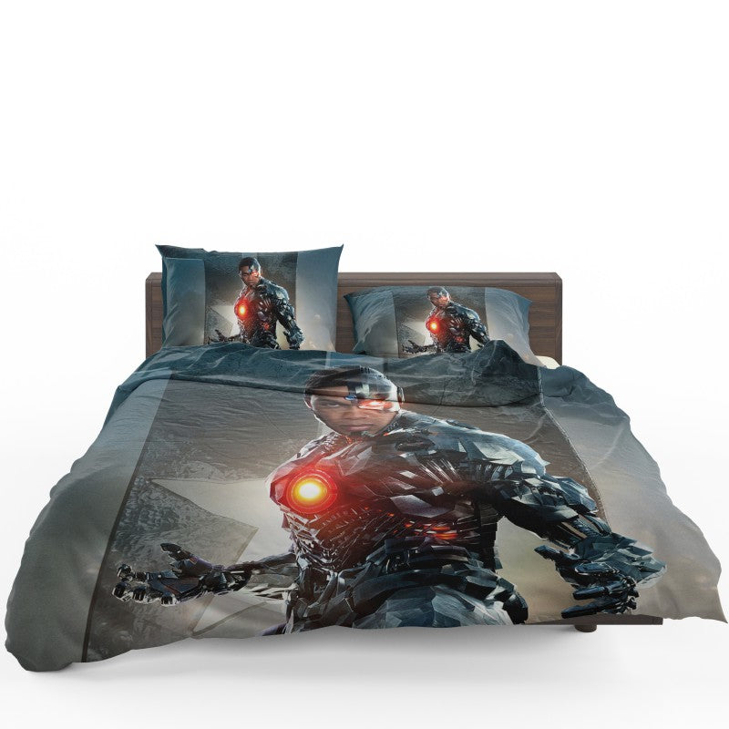 Cyborg Justice League Bedding Set