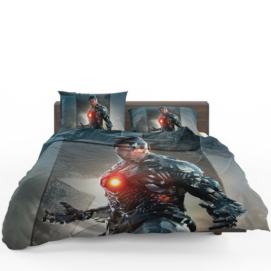 Cyborg Justice League Bedding Set