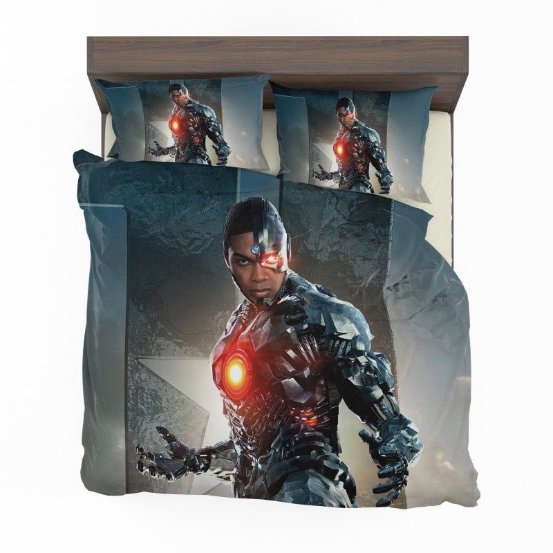 Cyborg Justice League Bedding Set