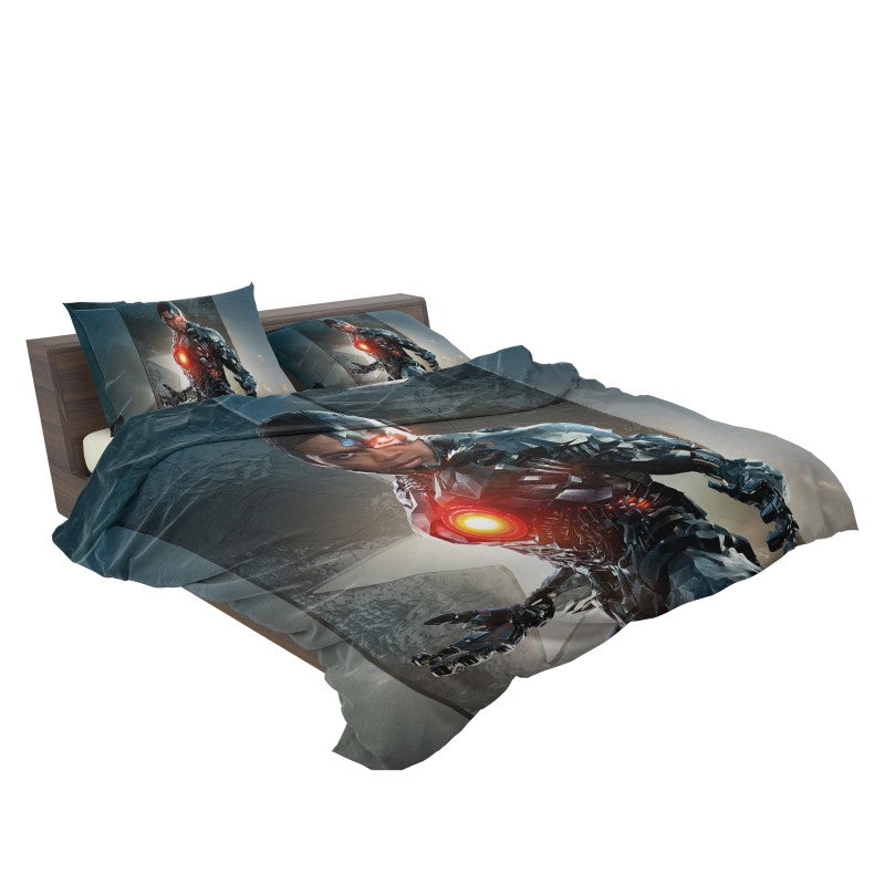 Cyborg Justice League Bedding Set