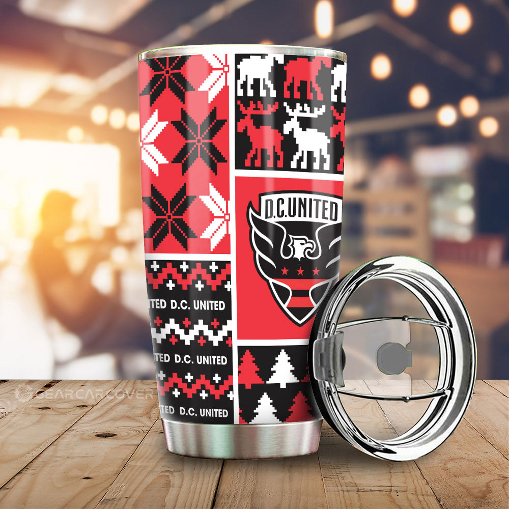 D C United Tumbler Cup Custom Ugly Style Car Accessories