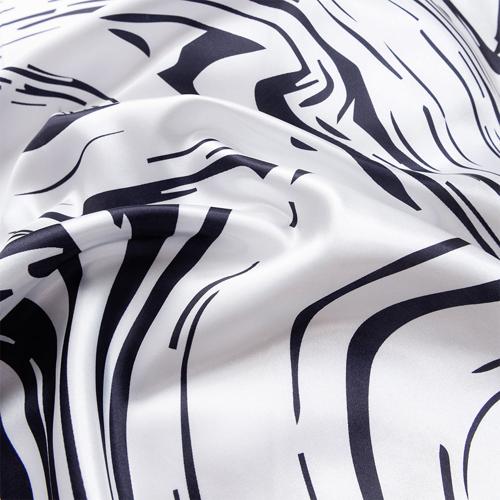 3D Black Marble Abstract Quilt Cover Set Bedding Set Duvet Cover Pillowcases 702